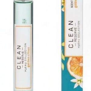 Clean Reserve H2EAU Golden Citrus Rollerball Fragrance NEW In Box 0.34oz
